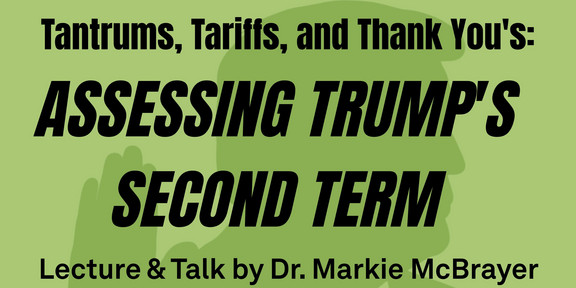 Plakat Tantrums, Tariffs, and Thank You's