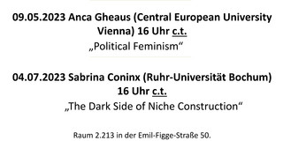 Dies ist das Poster des Philosophischen Kolloquiums