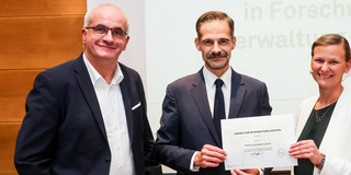 Foto der Verleihung des Internationalisierungspreises