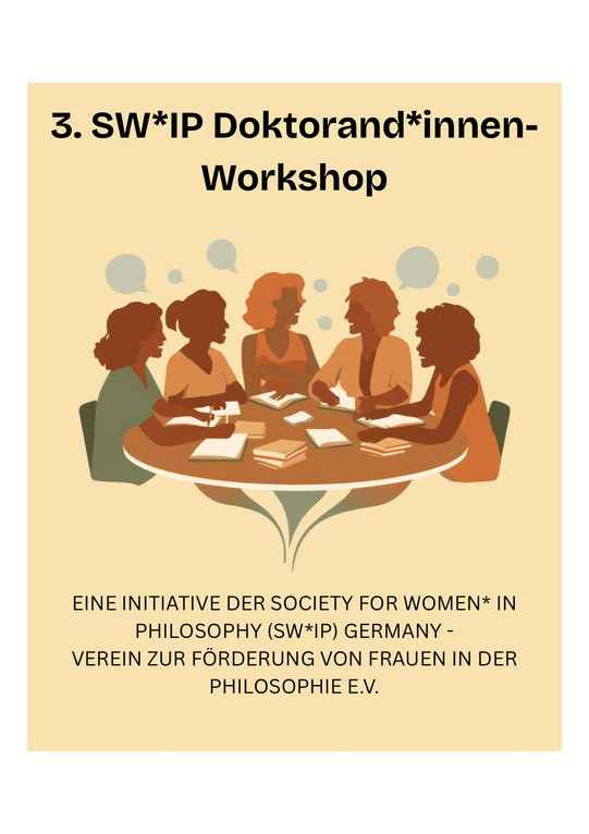Um einen runden Tisch sitzen fünf Personen und diskutieren