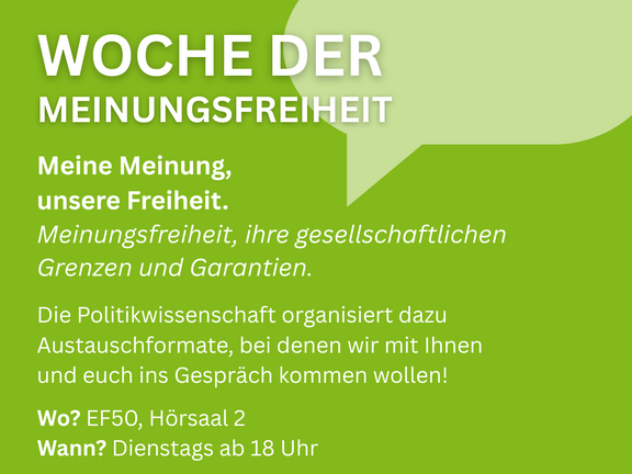 Poster der Woche der Meinungsfreiheit 2026