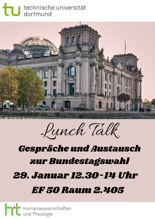 Einladung zum Lunchtalk am 29.01.2025