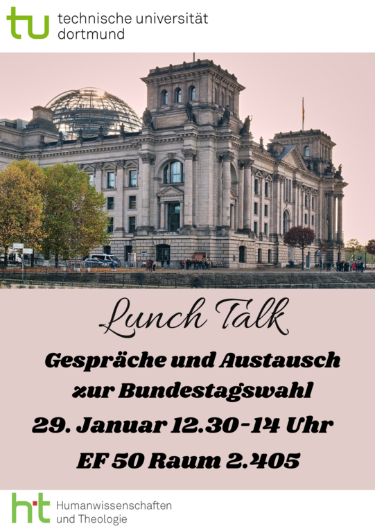 Einladung zum Lunchtalk am 29.01.2025 Einladung zum Lunchtalk am 29.01.2025