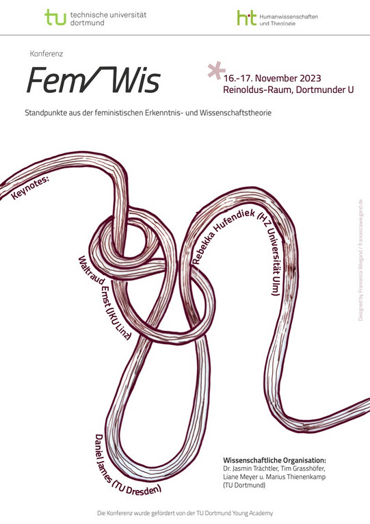 Plakat der Konferenz "fem.wis"